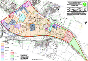 Landscape zoning plan, Dalton Lane, Keighley