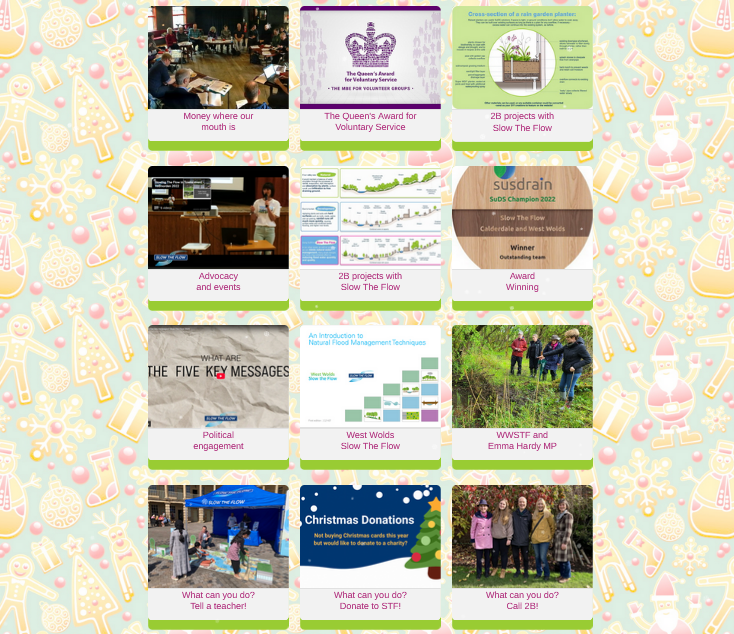 Engaging webpage with flip cards to explore