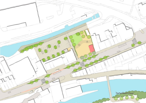 Sowerby Bridge Market Place Concept Plan