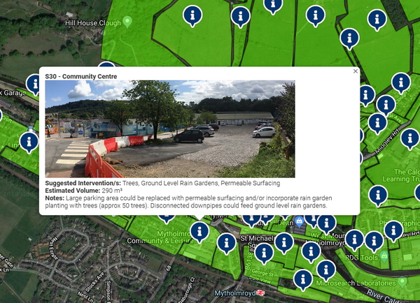 Slow the Flow Opportunities Mapping urban intervention