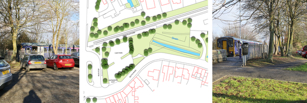 Barton-upon-Humber Transport Interchange photos and plan of existing site