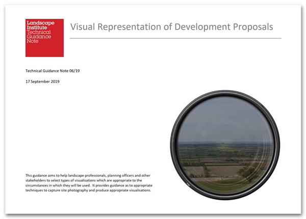 Landscape Institute Visual Representaion of Development Proposals Front Cover